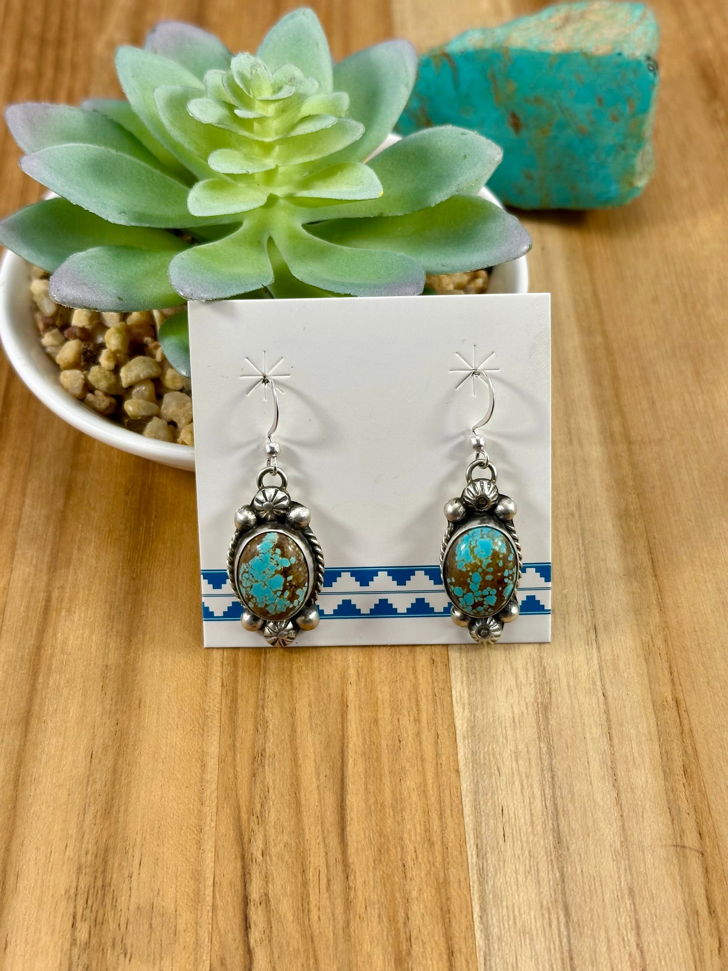 #8 Turquoise Sterling Mini Lariat
