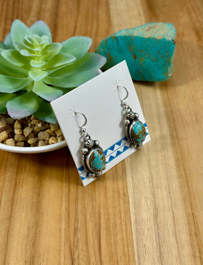 #8 Turquoise Sterling Mini Lariat
