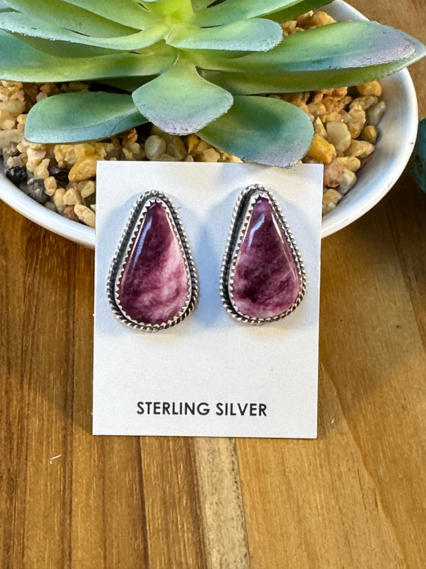 Varied Spiny Triangle Earrings