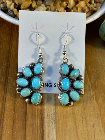 Kingman Half Cluster Earrings