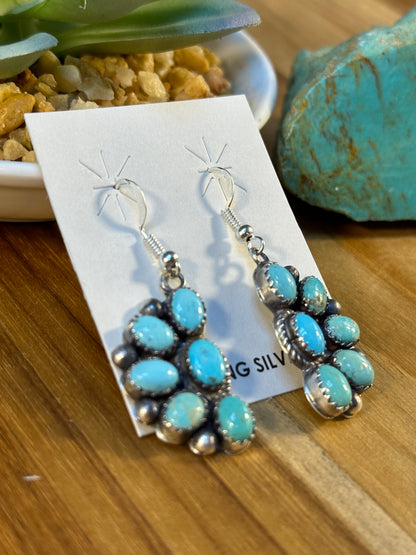 Kingman Half Cluster Earrings