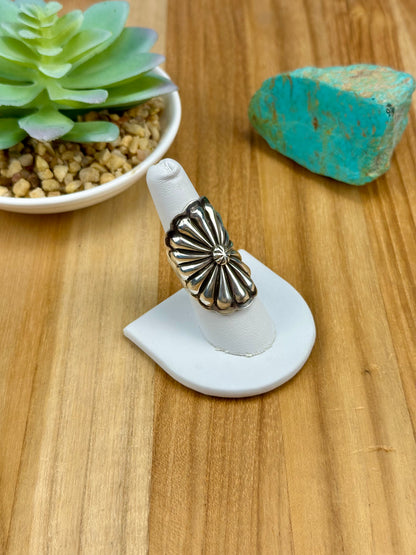 Sterling Silver Sterling Concho Ring