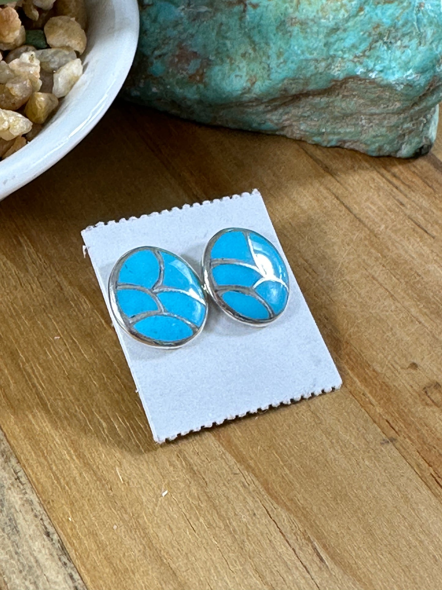 Zuni Circle Studs