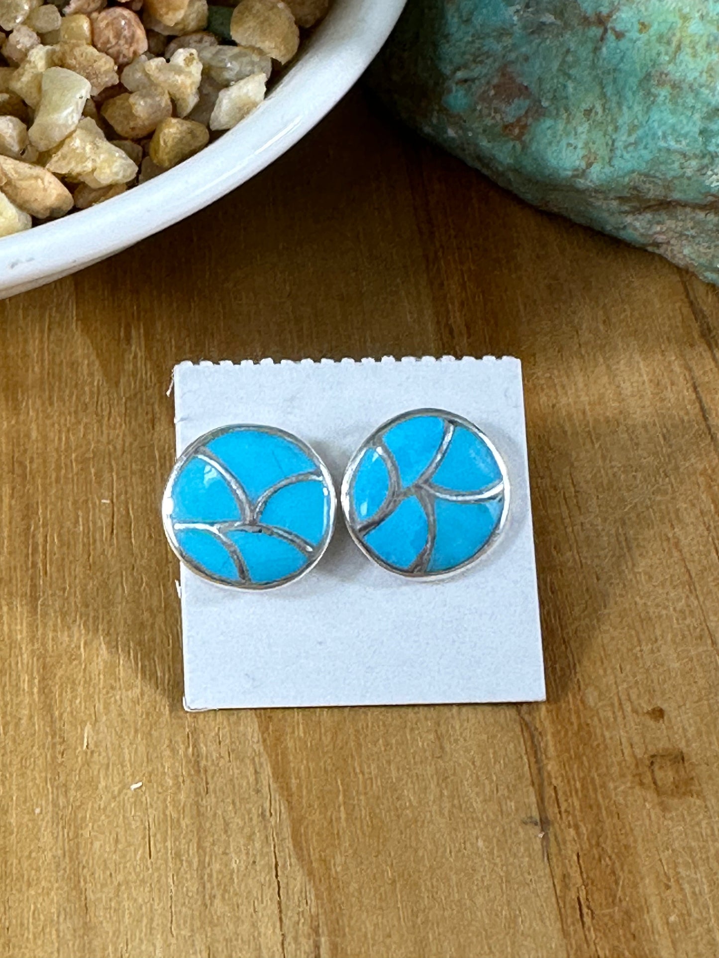 Zuni Circle Studs