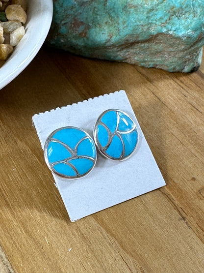 Zuni Circle Studs