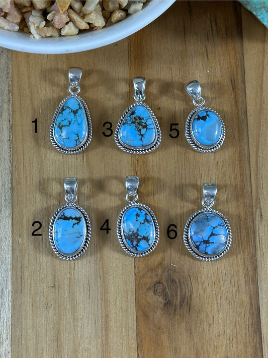 Golden Hills Sterling Silver Pendants