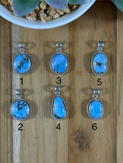 Golden Hills Sterling Silver Pendants
