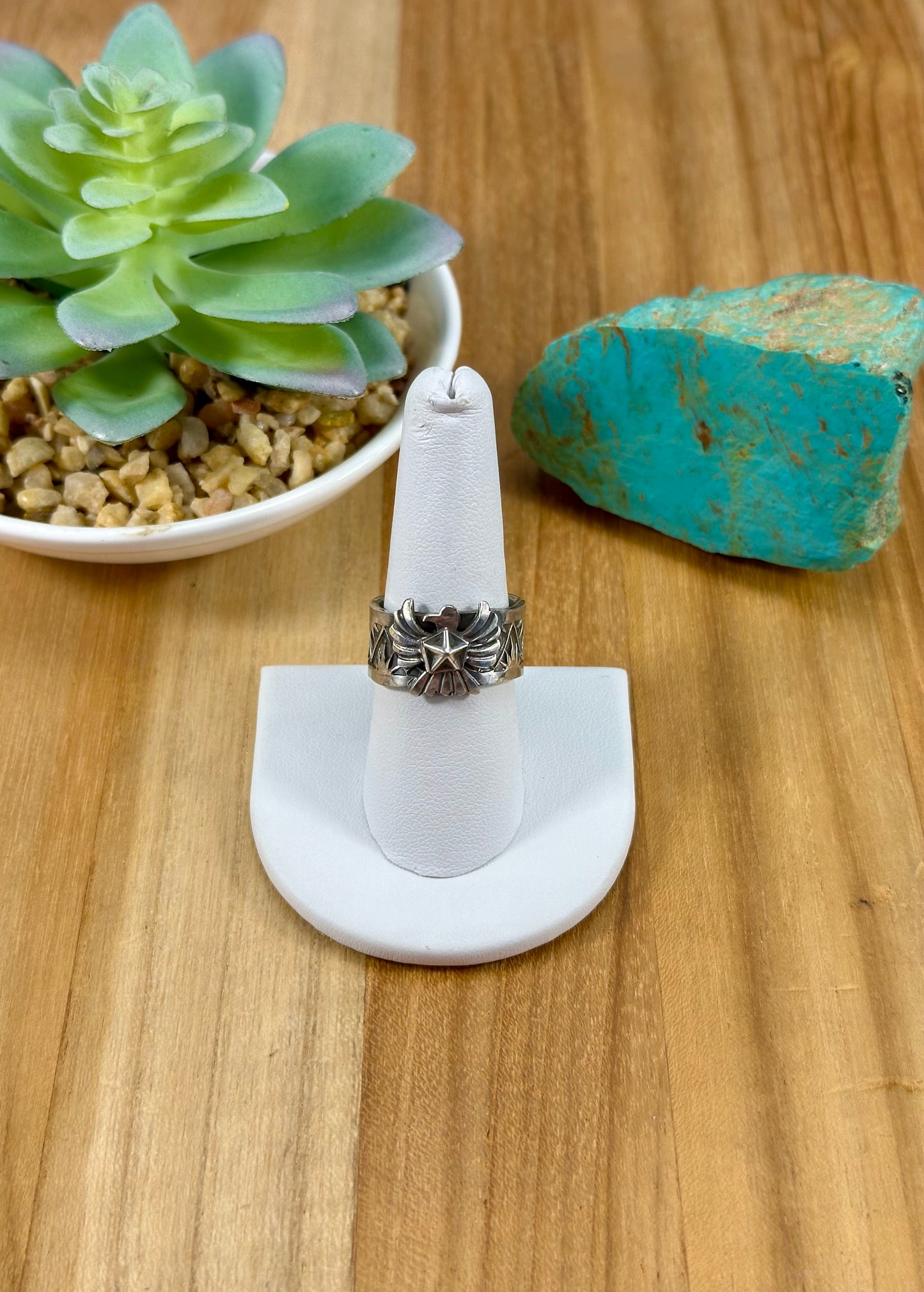 Sterling Silver Thunderbird Ring