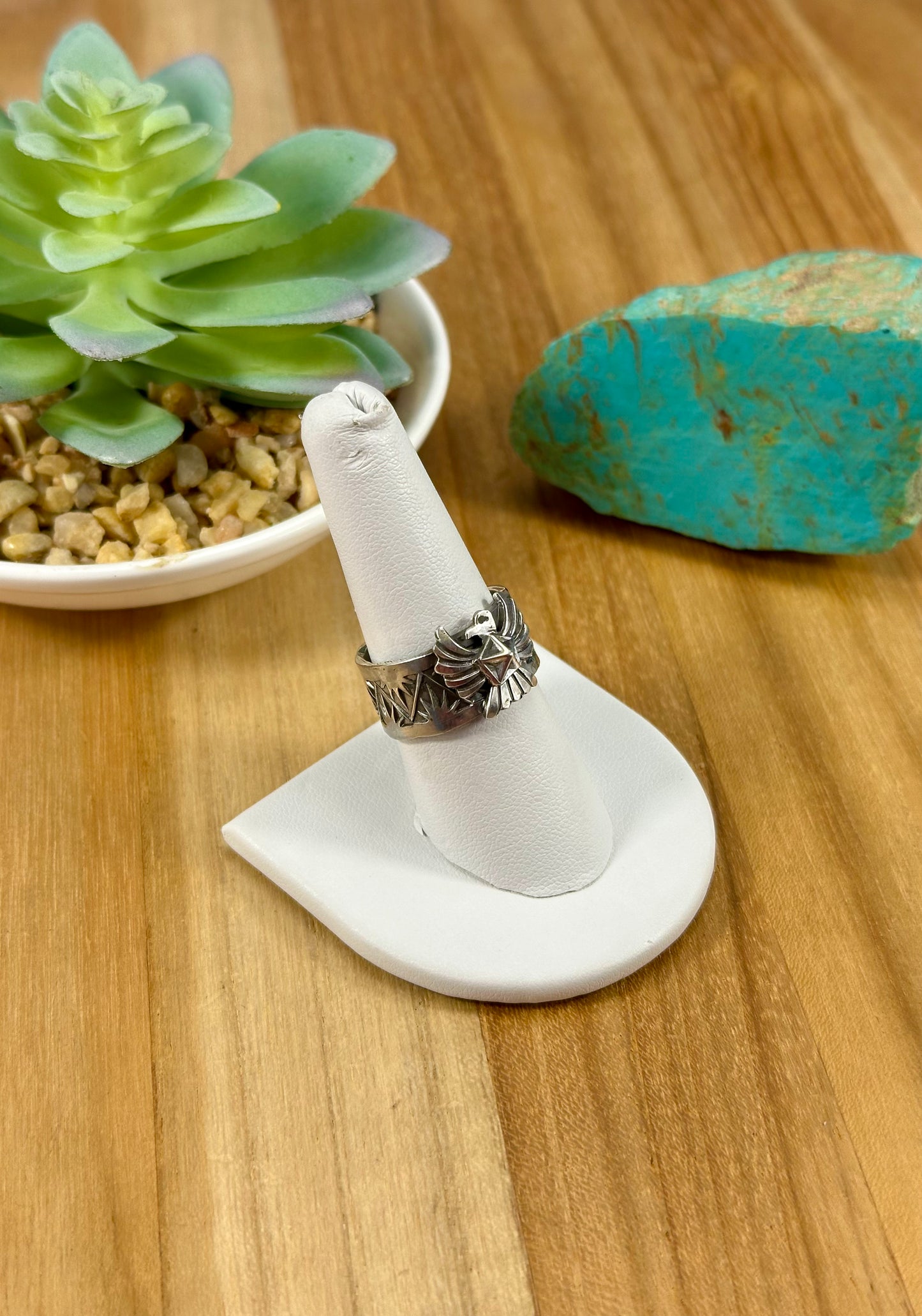 Sterling Silver Thunderbird Ring