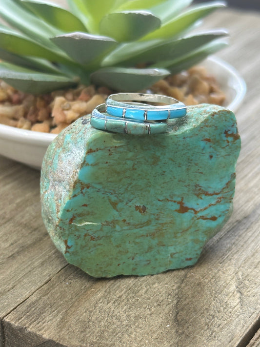 Turquoise Stack Ring (Green)