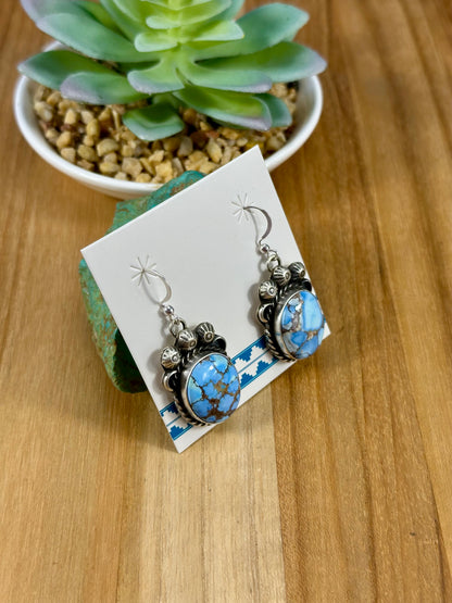 Golden Hills Turquoise Squash Blossom Necklace Set