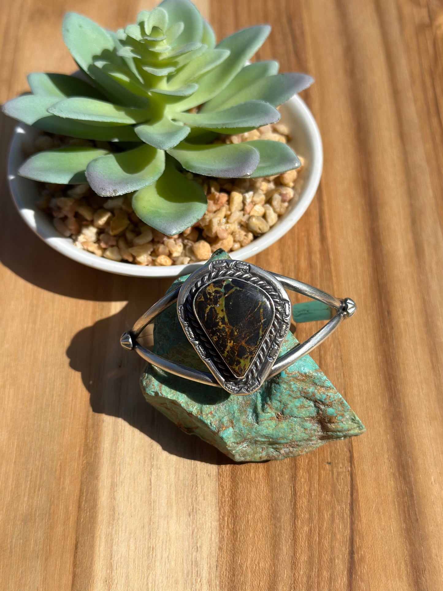 Black Jack Single Stone Cuff