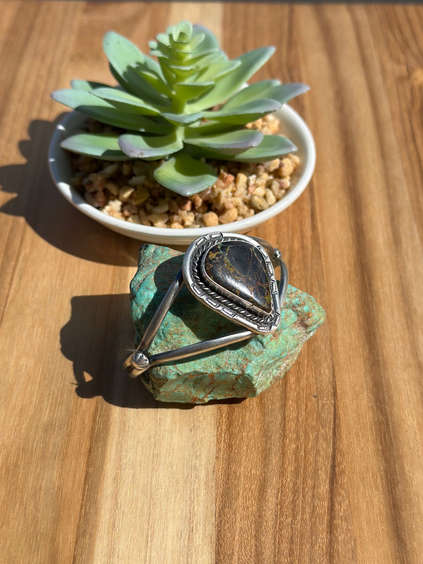 Black Jack Single Stone Cuff