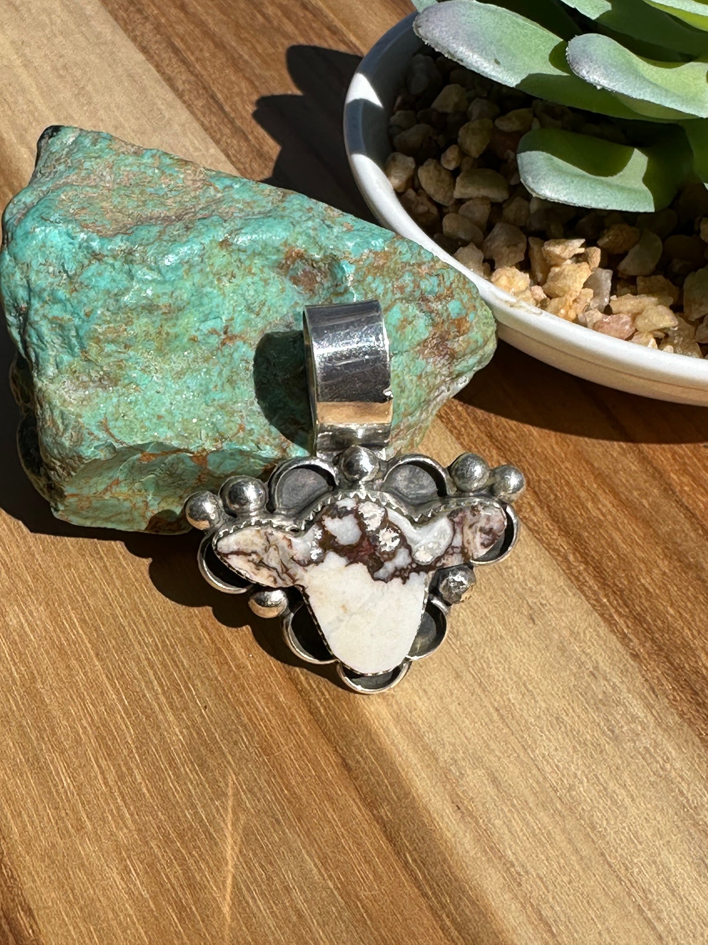 Wildhorse Cow Sterling Silver Pendant