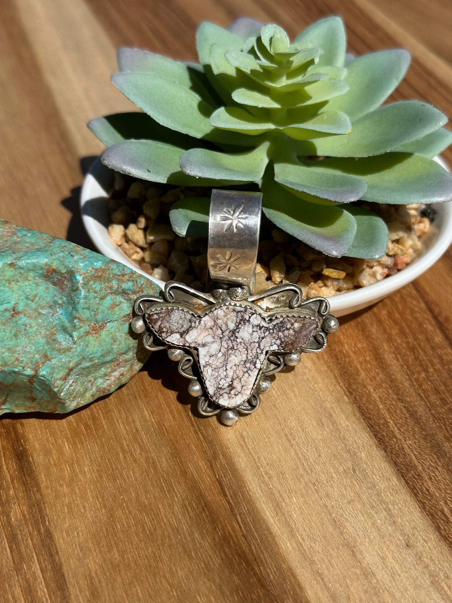 Wildhorse Cow Sterling Silver Pendant