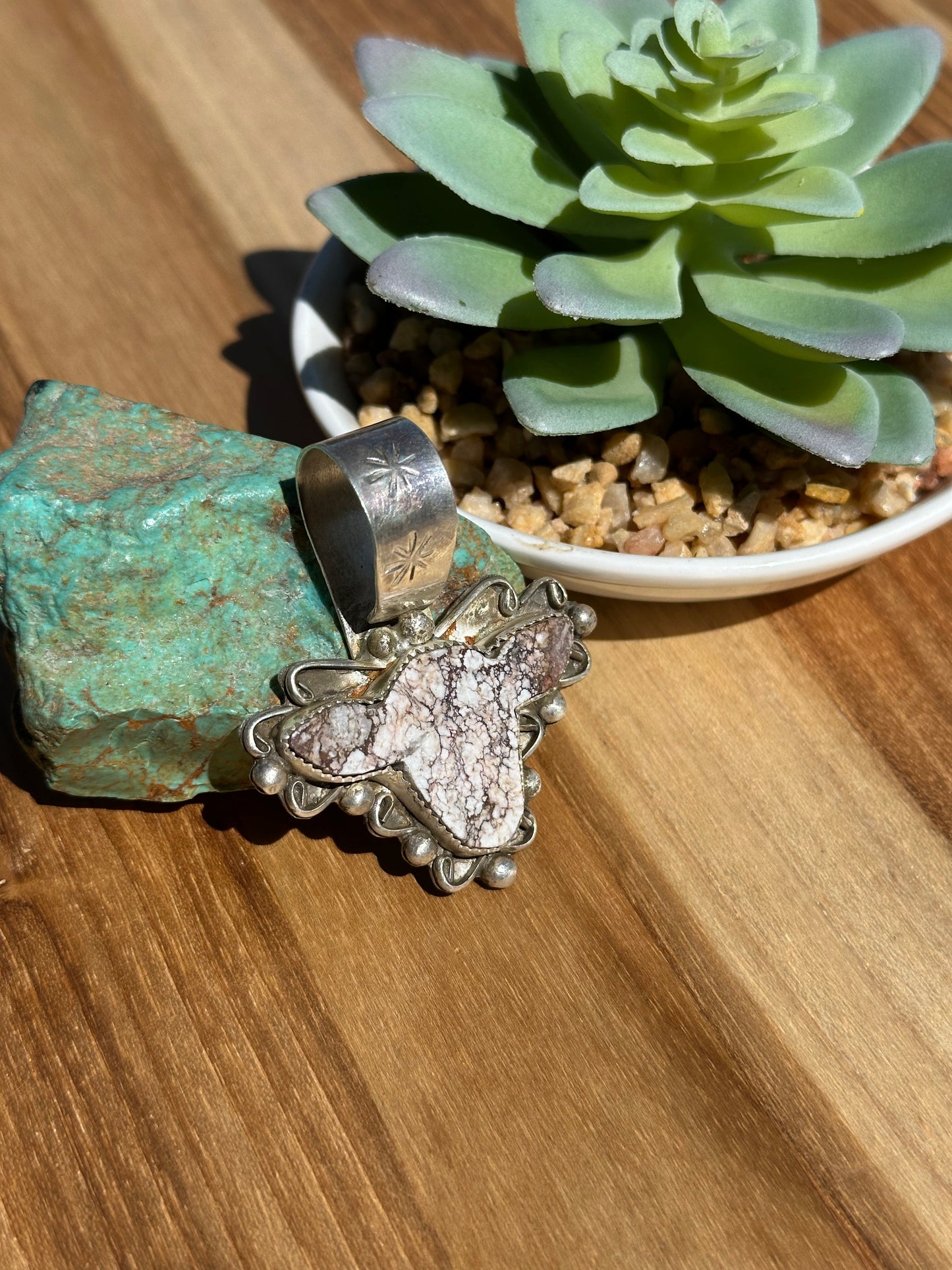 Wildhorse Cow Sterling Silver Pendant