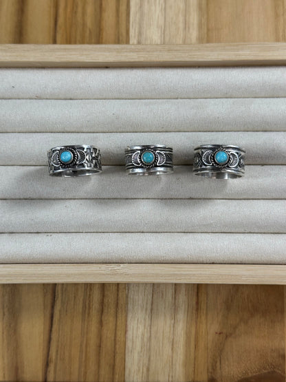 Delayne Reeves stamped Kingman ring