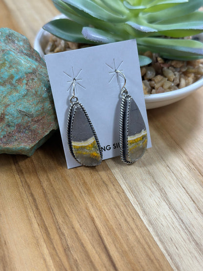 Bumblebee Dangle Earring