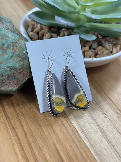 Bumblebee Dangle Earring