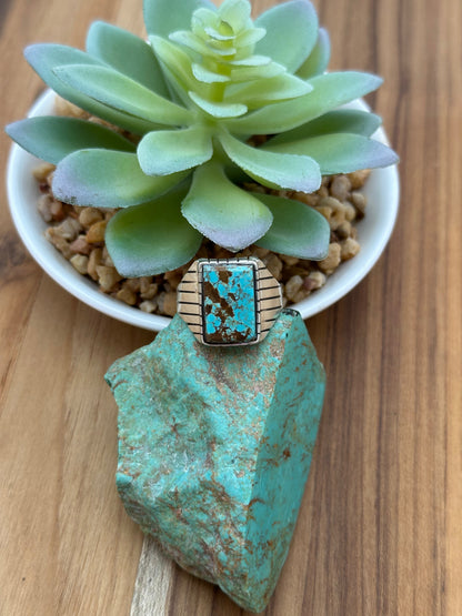 Kingman Turquoise Sterling Silver Ring
