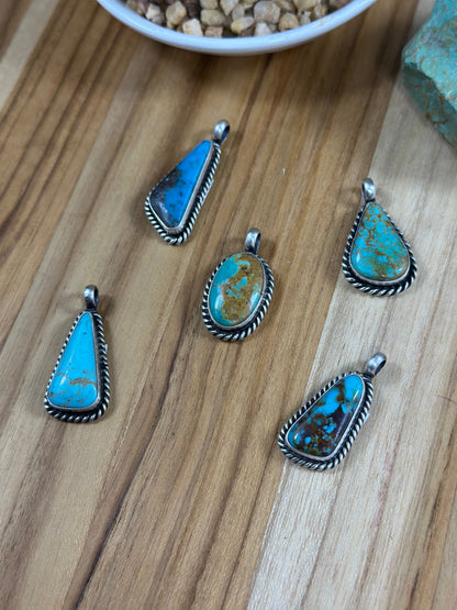 Kingman Turquoise Pendant