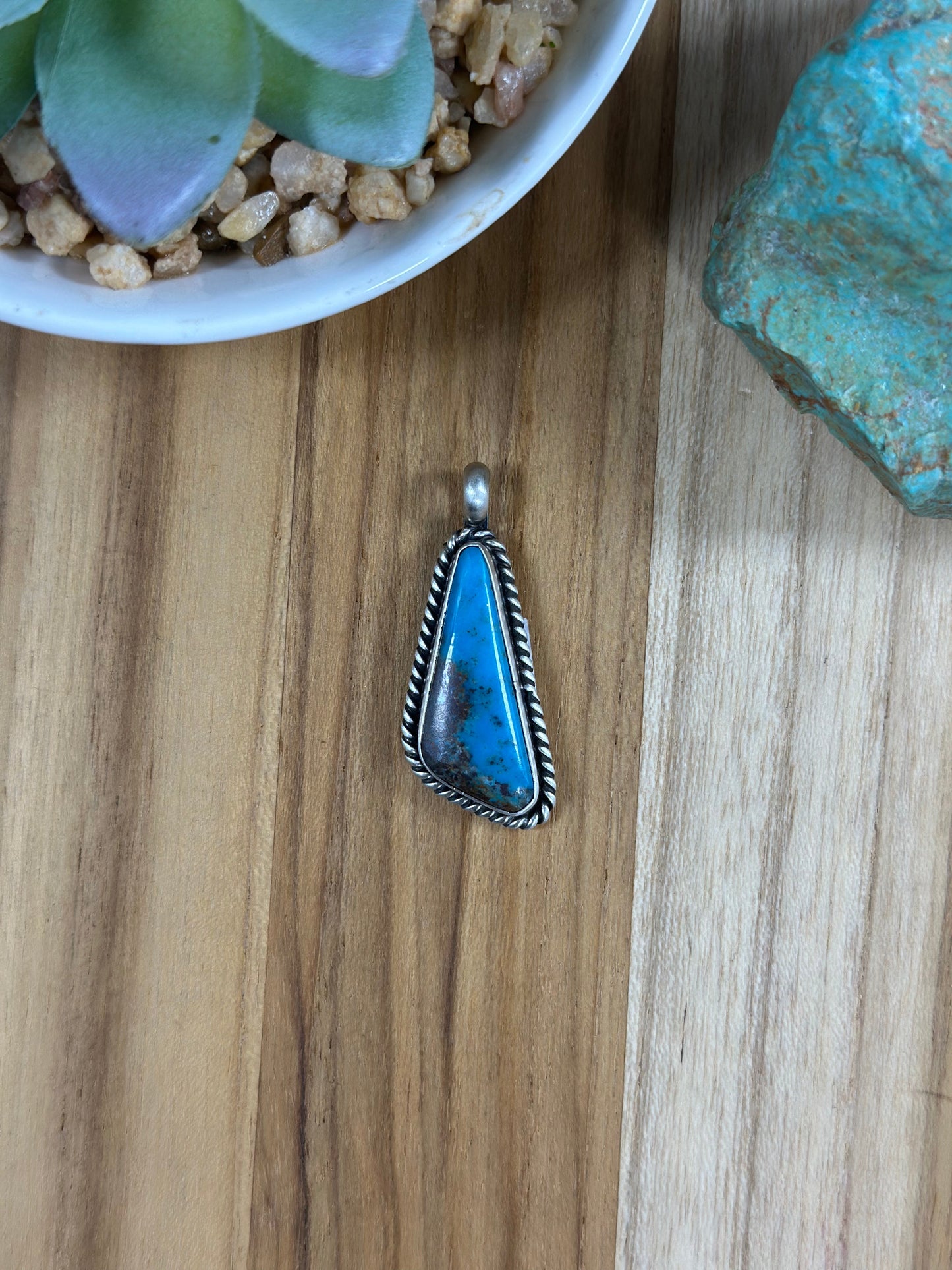Kingman Turquoise Pendant