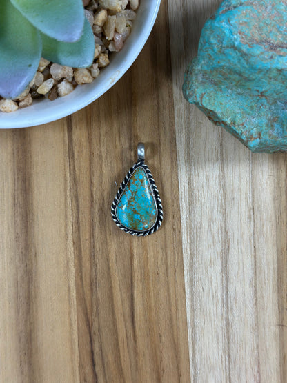 Kingman Turquoise Pendant