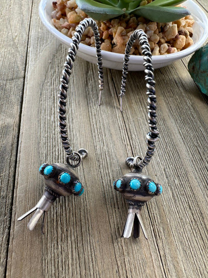 "Saucer" Blossom Dangle Earrings