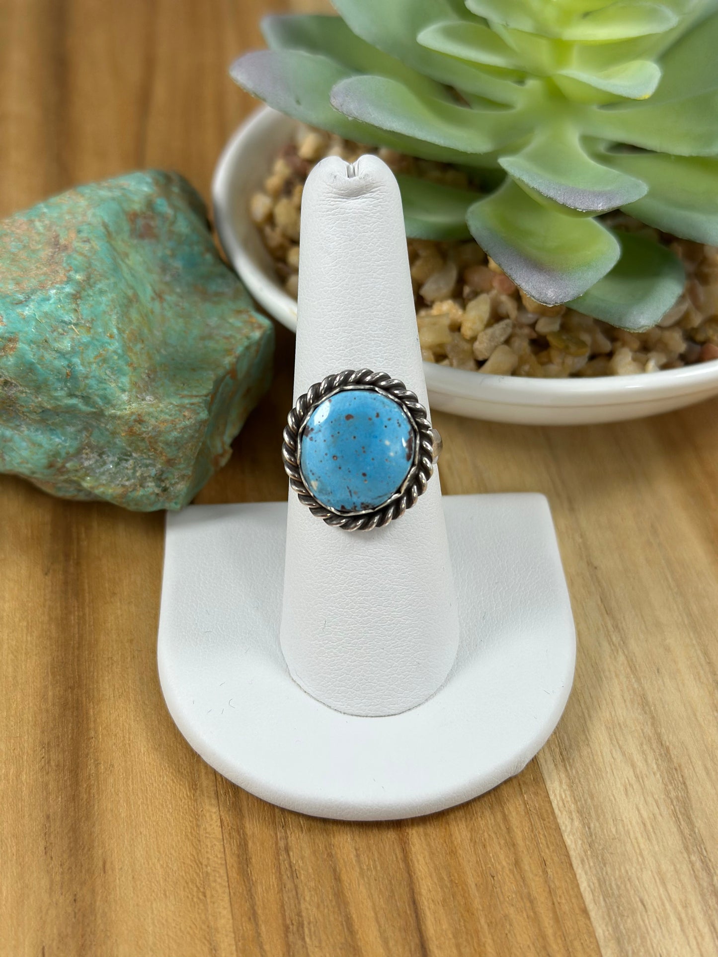 Kingman Turquoise Rings