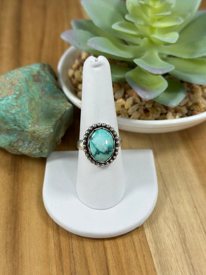 Kingman Turquoise Rings