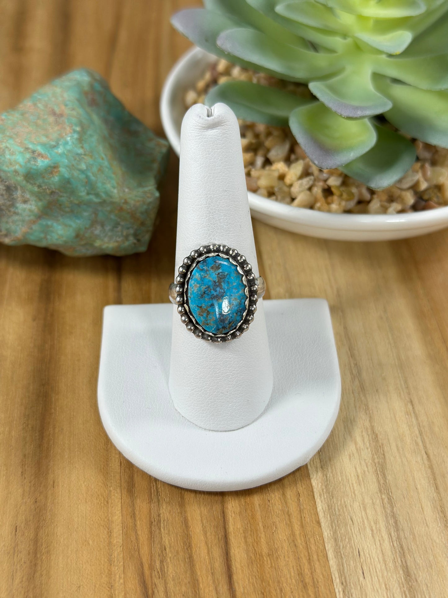 Kingman Turquoise Rings