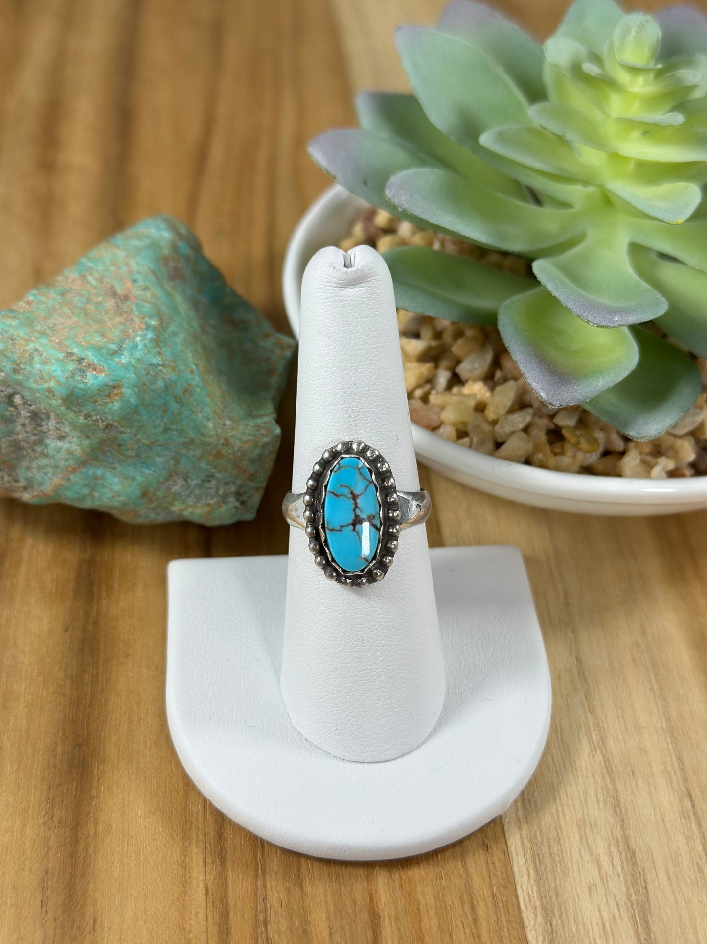 Kingman Turquoise Rings
