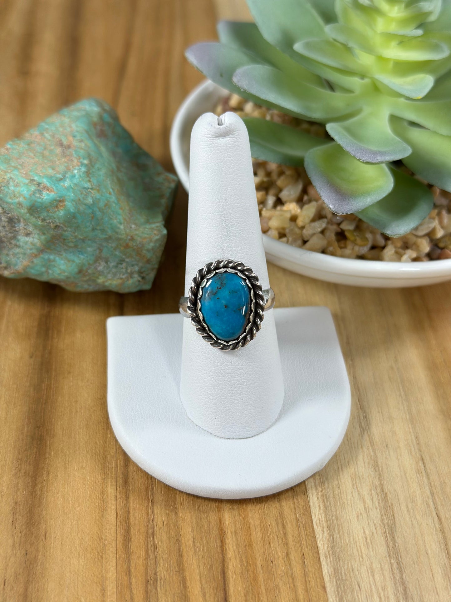 Kingman Turquoise Rings