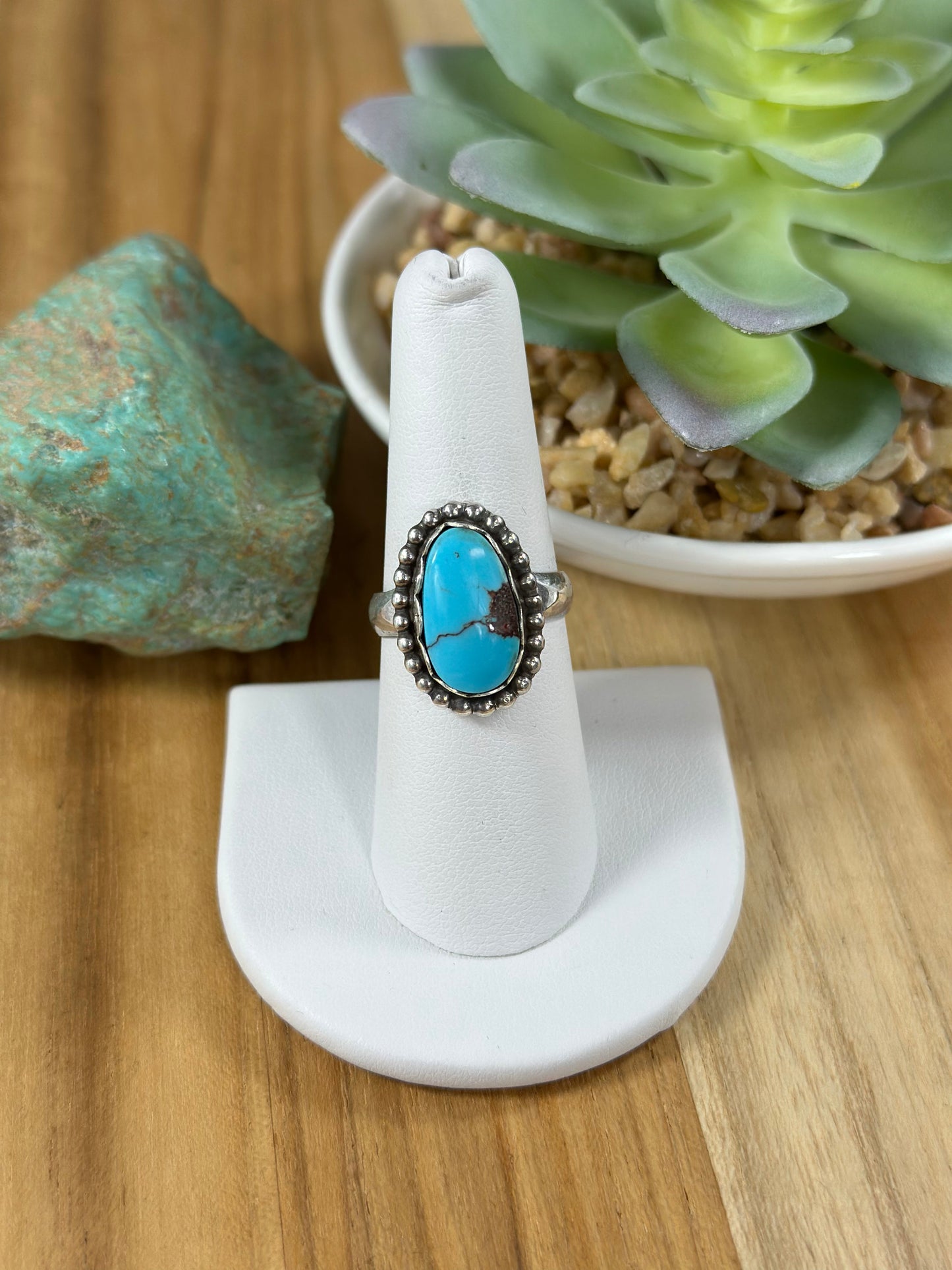 Kingman Turquoise Rings