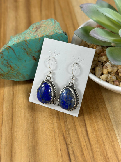 Lapis Dangle Earrings