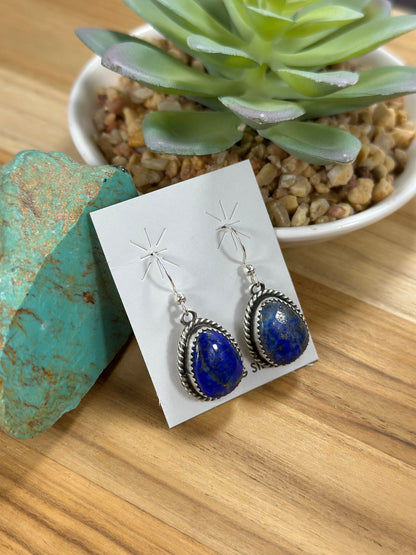 Lapis Dangle Earrings