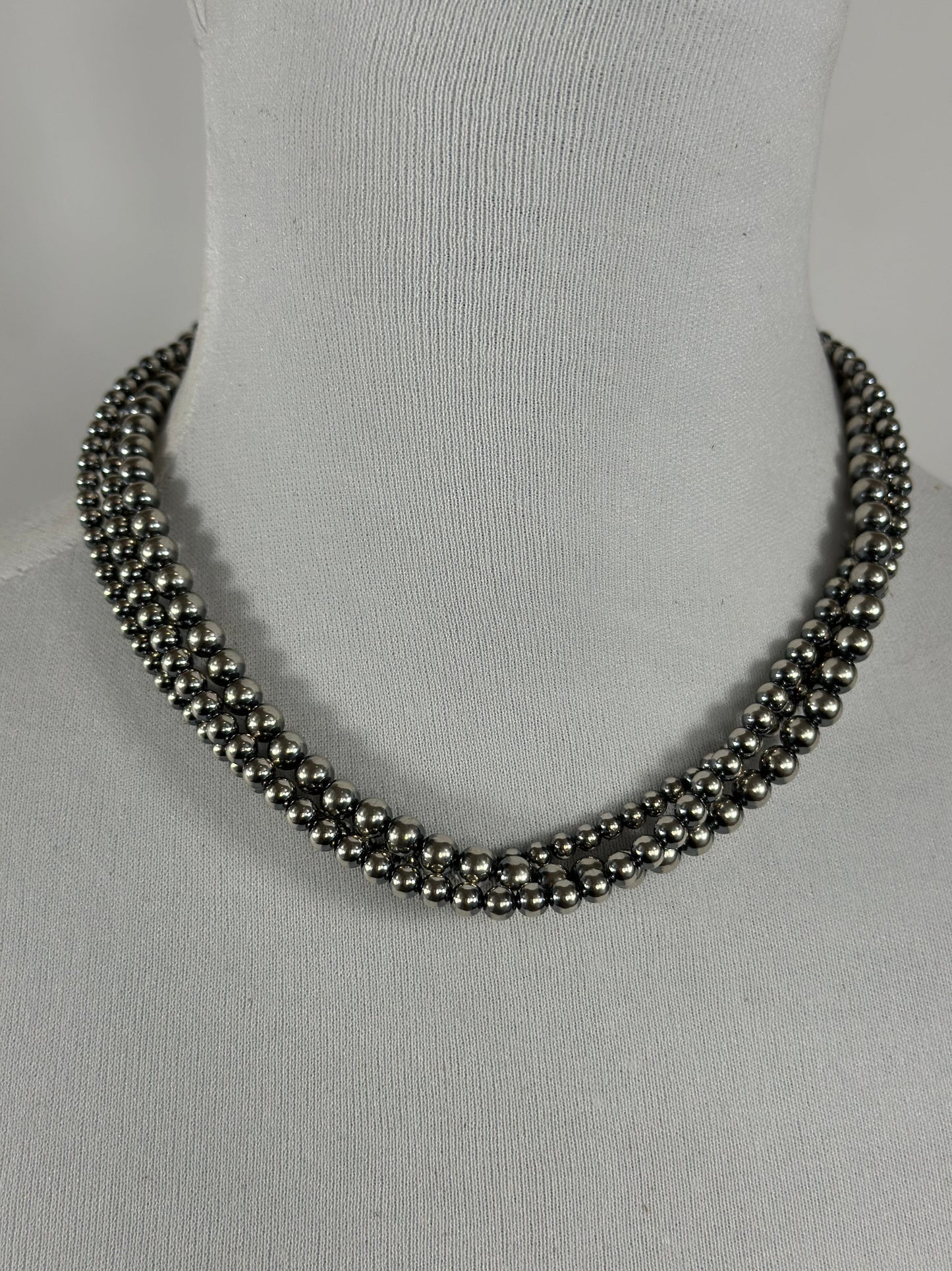 16" 3 Strand Sterling Pearls