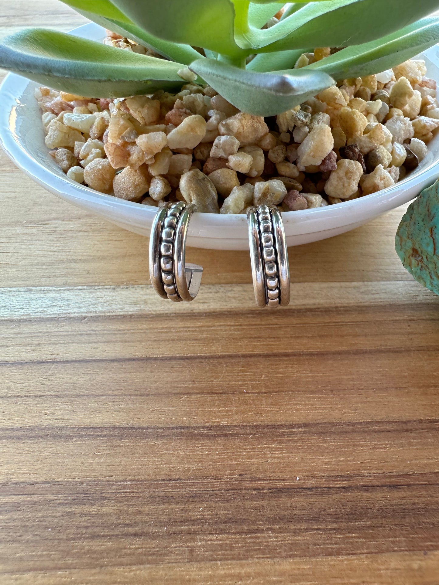 Sterling Hoop Earrings