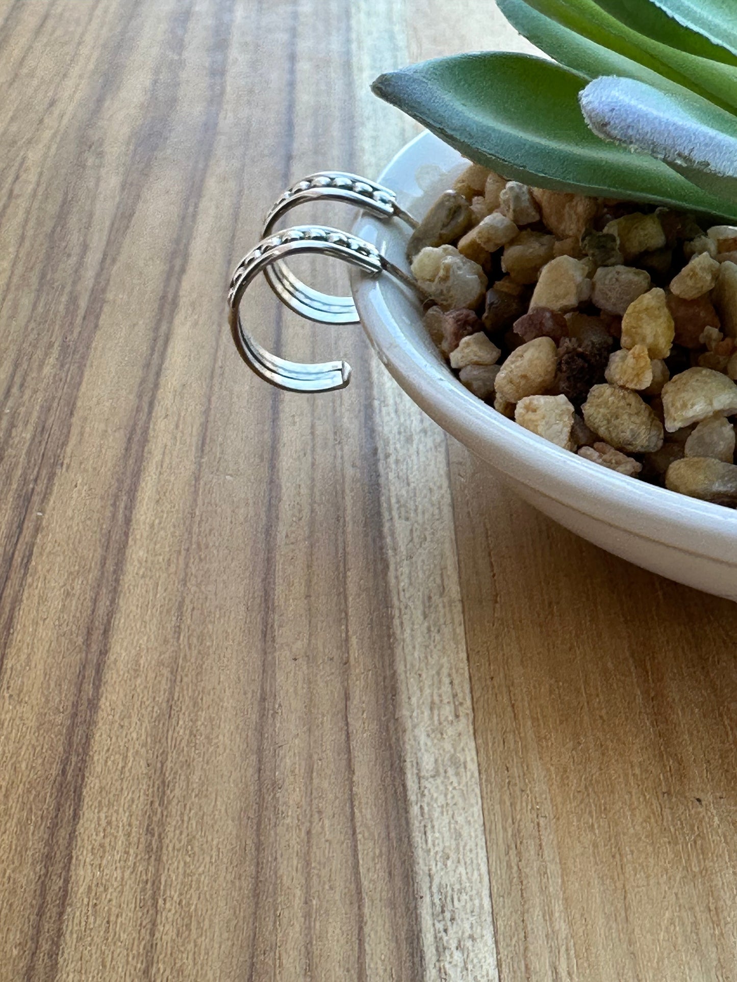 Sterling Hoop Earrings
