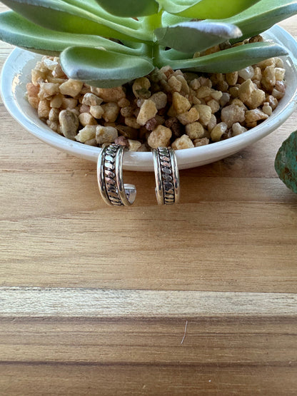 Sterling Hoop Earrings