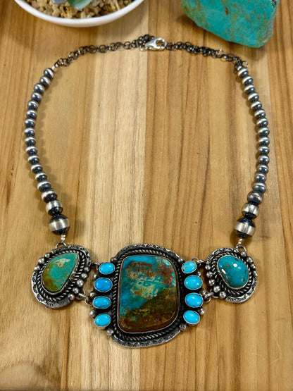 Royston Cluster Choker Necklace