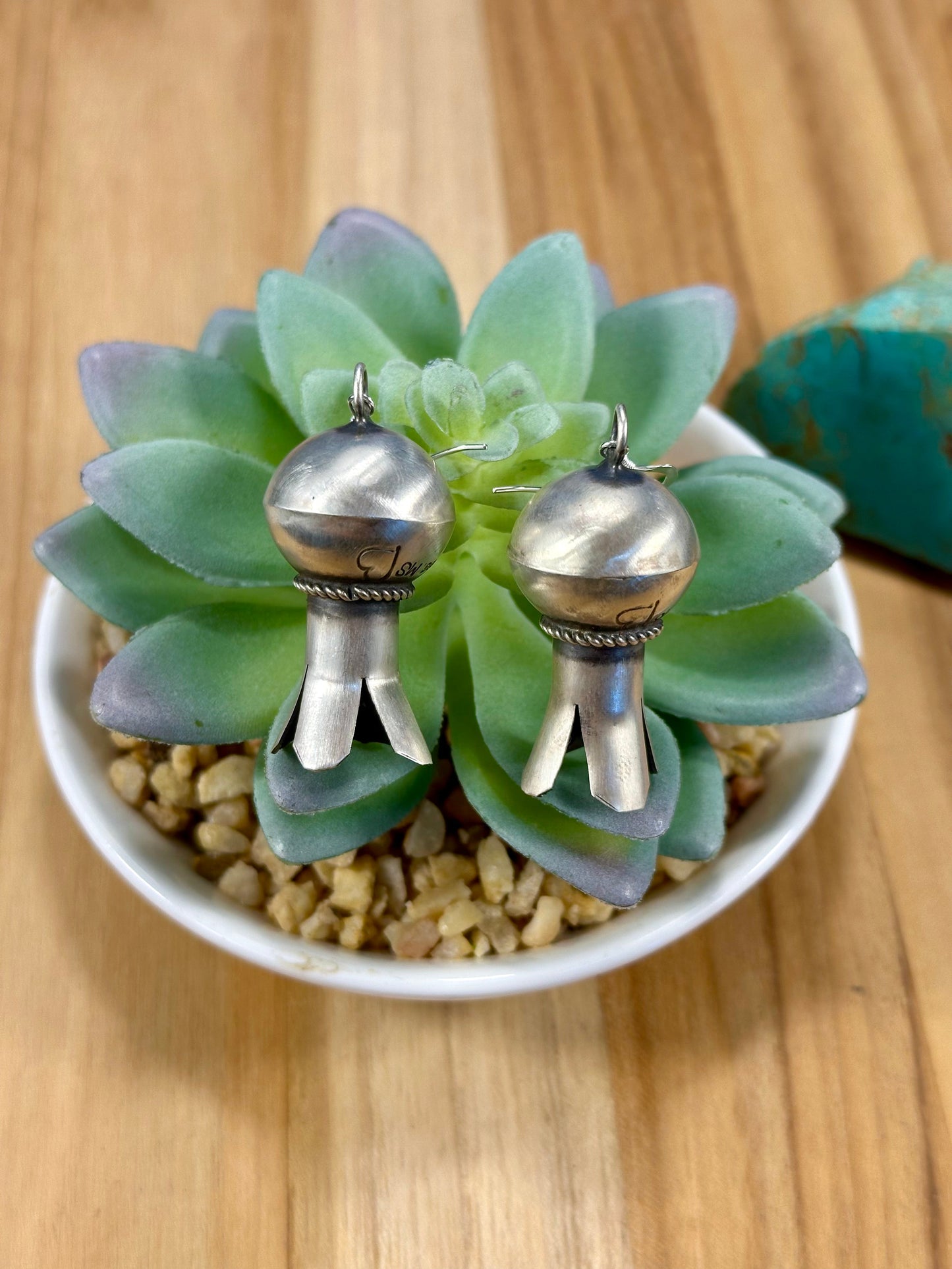 Sterling Silver Blossom Earrings