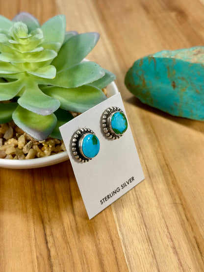 Sonoran Gold Sterling Silver Stud Earrings