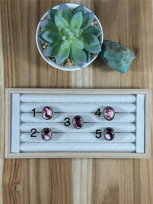 Adjustable Dahlia Rose Rings