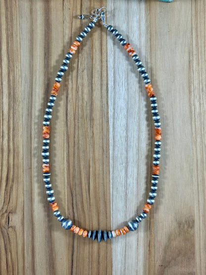 18" Spiny Navajo Necklace