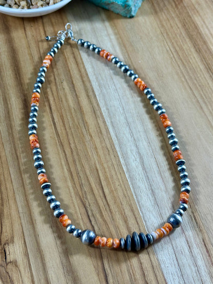 18" Spiny Navajo Necklace